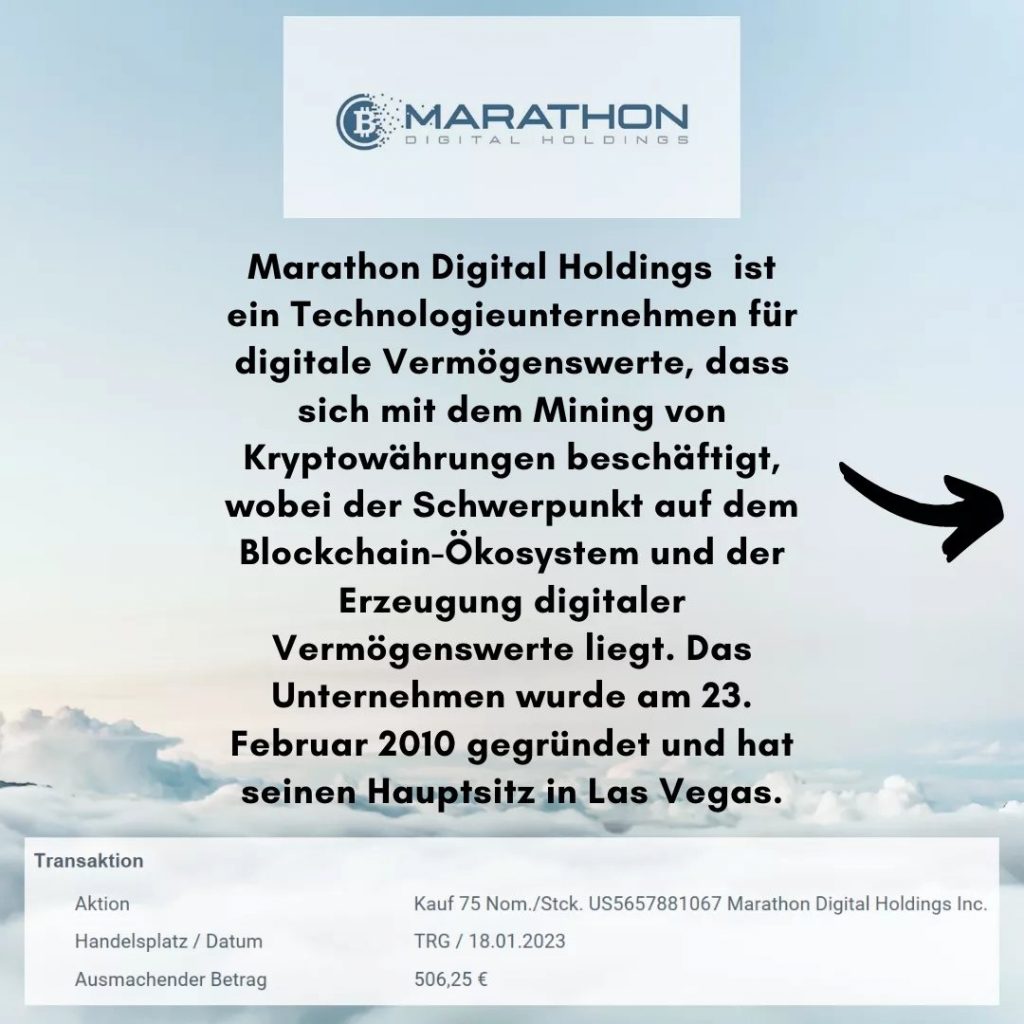 Marathon Digital Holdings, bitcoin, Bitcoin Mining, geldhuepfer, geldhüpfer
